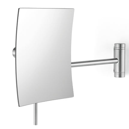 Zack Xero spiegel mat rvs (40021) wandspiegel zwenkbaar - 5x vergroting