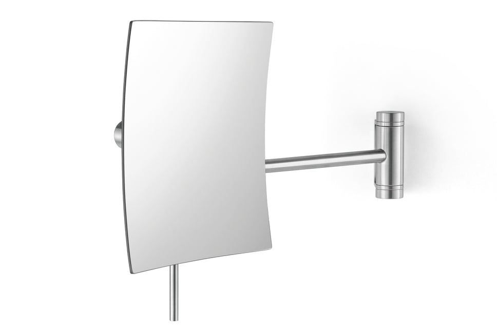 Zack Xero spiegel mat rvs (40021) wandspiegel zwenkbaar - 5x vergroting