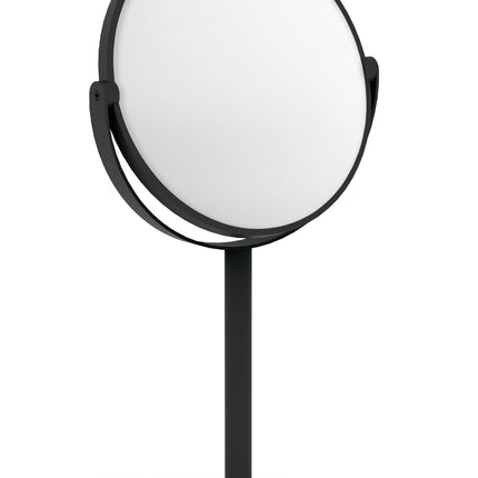 Zack make up spiegel Olomo - kleur zwart - dubbelzijdig spiegeloppervlak