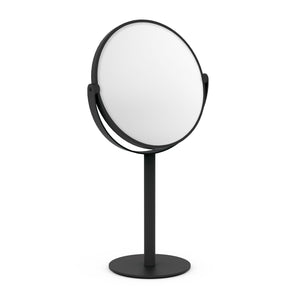 Zack make up spiegel Olomo - kleur zwart - dubbelzijdig spiegeloppervlak