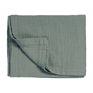 Puro 68 cuadros/colchas de 160x250 cm Sage Green (algodón)