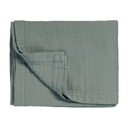 PURE 68 plaid/sprei 160x250 cm Sage Green (katoen)