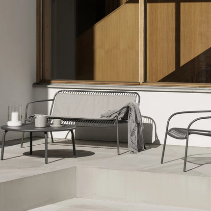 YUA WIRE loungestoel Granite Grey
