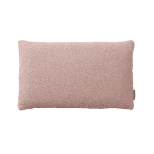 Cubierta de cojín de boucle Misty Rose 30x50 cm
