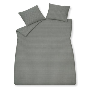 DUVET -DÆKNING GOTENBURG GREY 240x220 cm (flanel)