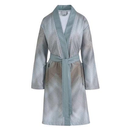 Bella Bathrobe Mineral Blue