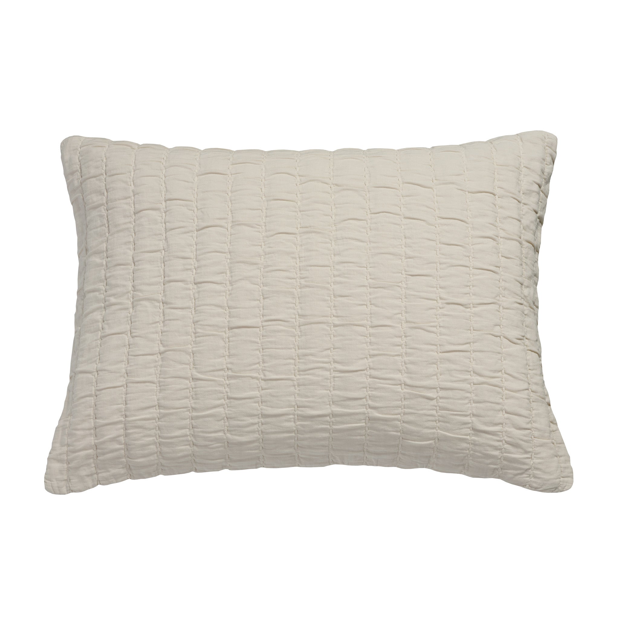 PURE 64 Kissenbezug Creme Tan 40x55 cm