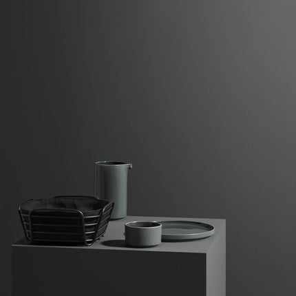 Delara Brotkorb 20x20 cm (schwarz)