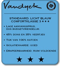 VANDYCK 65 dekbed (dons)
