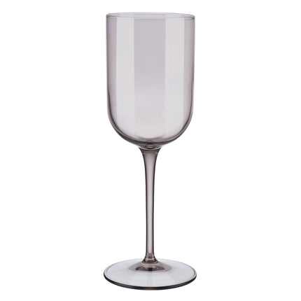 Fuum white wine glasses fungi (set/4)