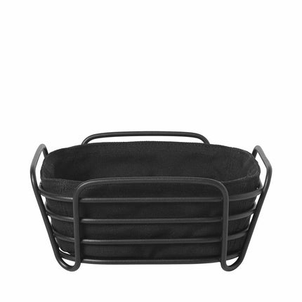 Delara Brotkorb 20x20 cm (schwarz)