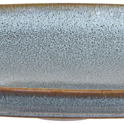 Saisons flade plade oval 20 cm denim