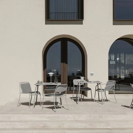 YUA WIRE tuinstoel Silk Grey