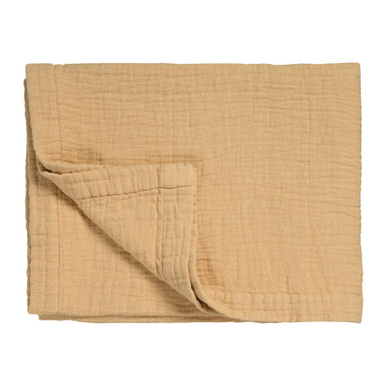 Pure 68 a cuadros/colcha 160x250 cm Apricot Blush (algodón)