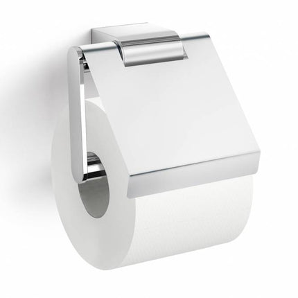 ATORE toiletrolhouder met klep (glans)