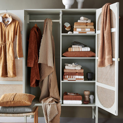 Pakketdeal: 4x washand BOSTON Sandy Gold