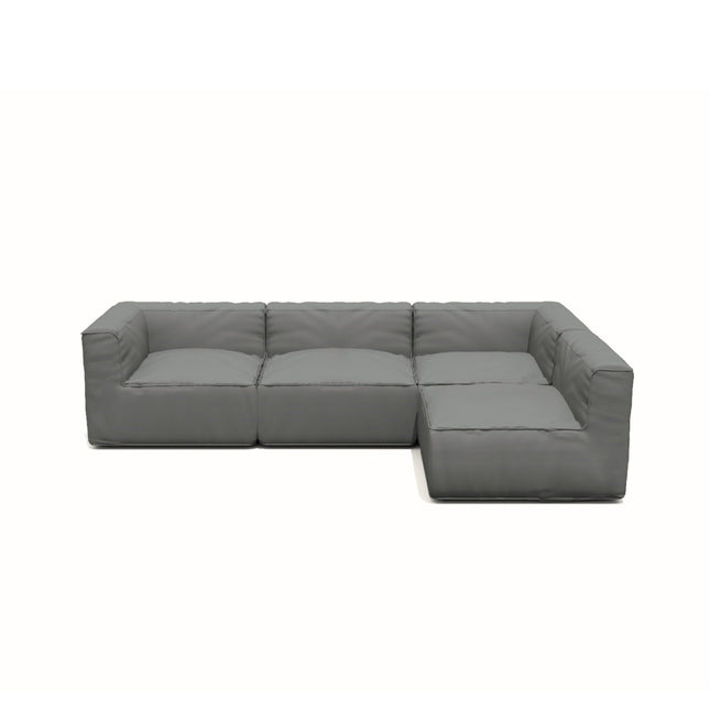 Wachsen Sie die Lounge -Sofa einen Steinbour