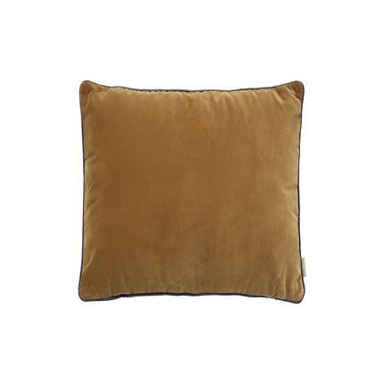 Copertina di cuscino in velluto abbronzatura 40x40 cm