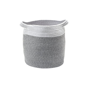 Cesto di stoccaggio Osman Silver Grey Small