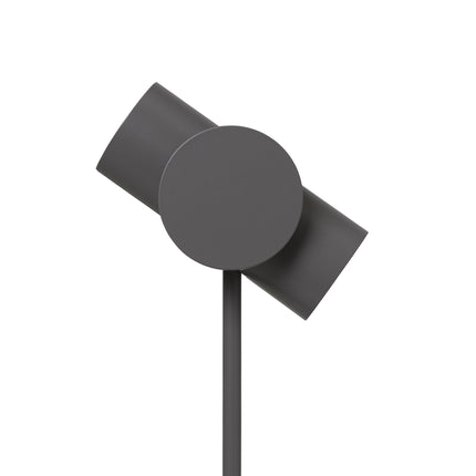 Lampada da tavolo da palco caldo grigio