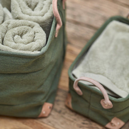 Aufbewahrungskorb Lubin Sage Green-582 (klein)