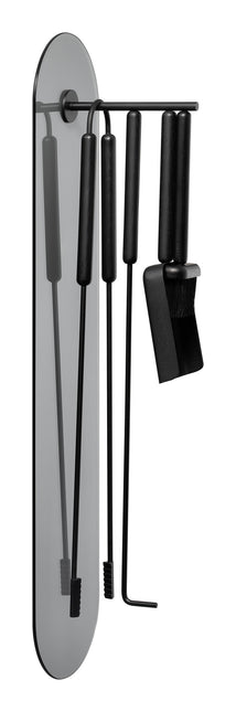 Ashi 5-delt pejs sæt Wand Black Oak