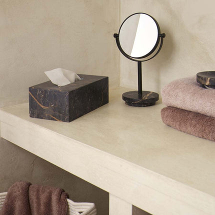 Porto Make -up Spiegel schwarz