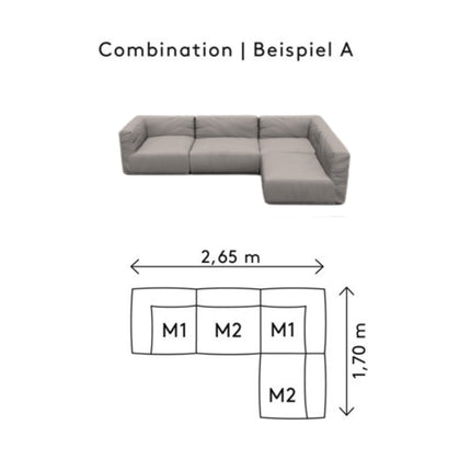 Grow Lounge Sofa En jordboucle
