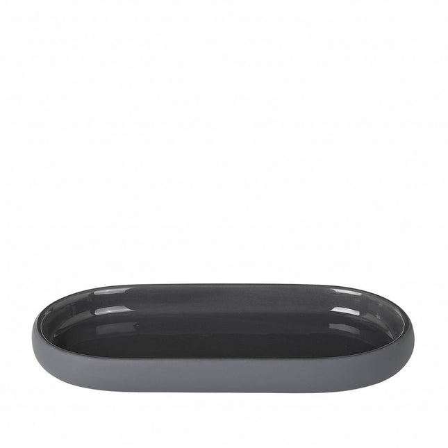 PATIKIL Vassoio Portata in Plastica con Manico Dorato, 41cm PATIKIL Vassoio Portata in Plastica con Manico Dorato, 41cm