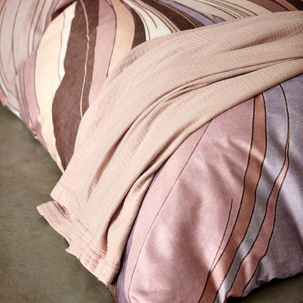 Swirls Druvet Cover Moonscape 140x220 cm