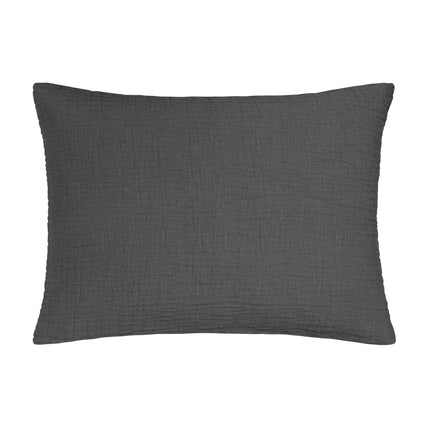 PURE 68 kussensloop 40x55 cm Off Black (katoen)