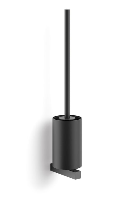 Muro de cepillo para el baño Carvo (negro)
