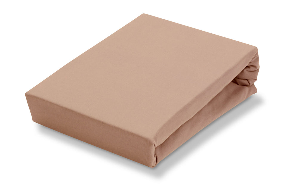 JERSEY SUPREME topper hoeslaken Praline