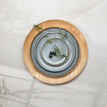 Placa de fondo de madera 34 cm
