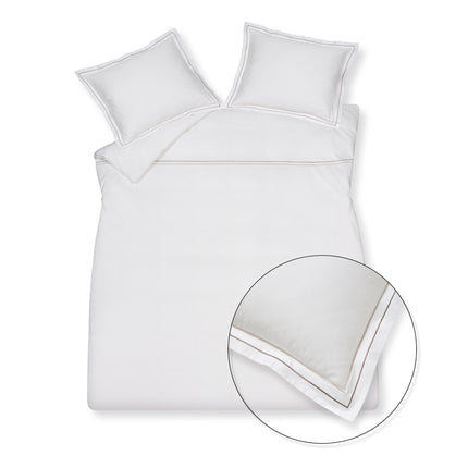Duvet cover purity Naples Sand 200x220 cm (satin cotton)