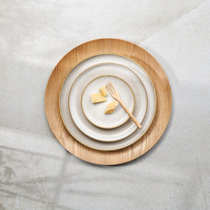 Placa de fondo de madera 34 cm