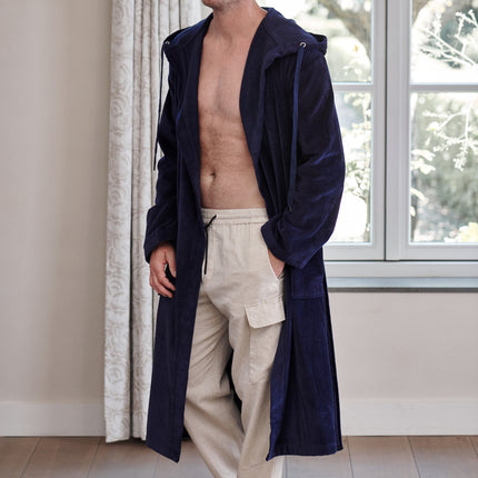 <tc>Rio <font color="#000000"><span style="background-color: rgb(213, 243, 248);">bathrobe</span></font> Dark Navy-045</tc>