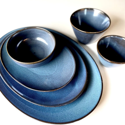Cirro Deep plate 21 cm - Dark Blue