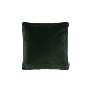 Copertina di cuscino in velluto verde anatra 40x40 cm
