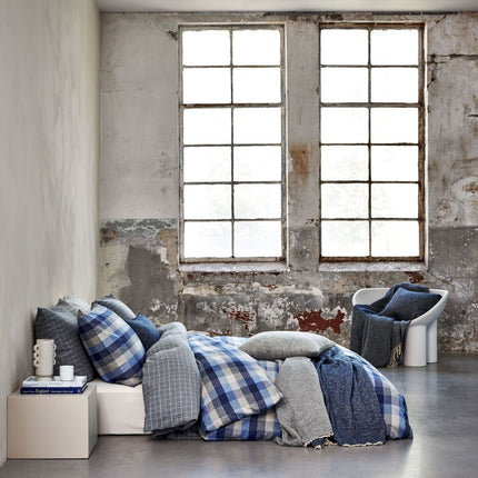 Dyneovertræk Malmo Coolgrey 240x220 cm (flanel)