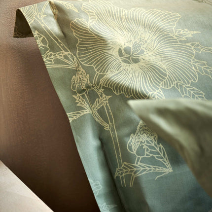 Grüne Geschenk Bettbezug Rauch grün 240x220 cm