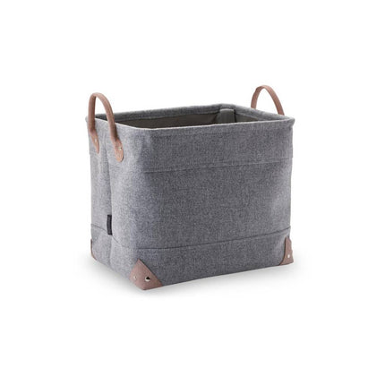 Canasta de almacenamiento Lubin Silver Gray-95 (mediano)