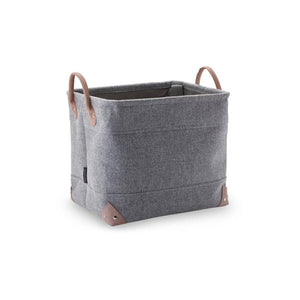 Canasta de almacenamiento Lubin Silver Gray-95 (mediano)