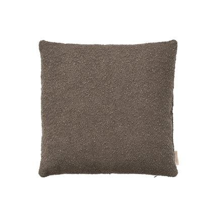 Boucle -Kissenbedeckung Espresso 50x50 cm