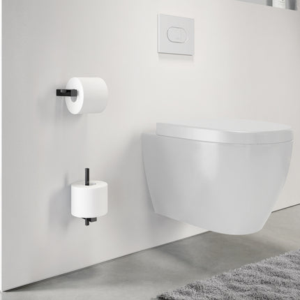 CARVO toiletrolhouder (zwart)