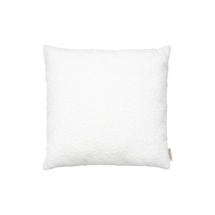 Boucle -Kissenbedeckung Lily White 40x40 cm