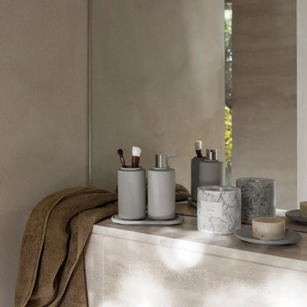 Riva Bath Textiles Tan