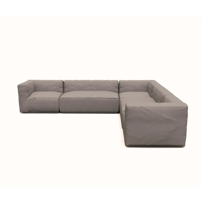 Wachsen Sie die Lounge -Sofa für Erdboucle