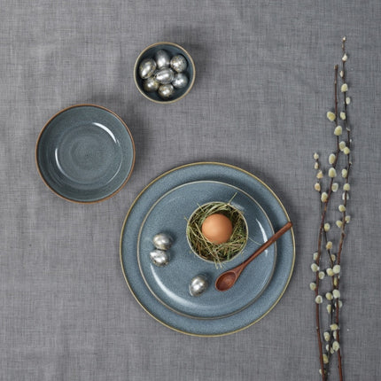 Saisons plaque plate 21 cm denim