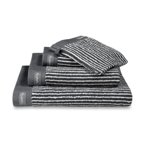 Toalla Home Petit Ligne Off Black